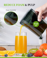 SHARDOR Juicer Machine 800W Centrifugal Extractor 3 Speed Wide Chute Easy Clean